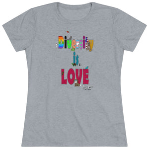 Diversity is Love-Women's Triblend Tee