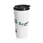 Load image into Gallery viewer, Cats &amp; Coffee-Stainless Steel Travel Mug
