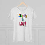 Load image into Gallery viewer, Diversity is Love-Women&#39;s Triblend Tee
