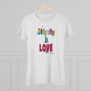 Diversity is Love-Women's Triblend Tee