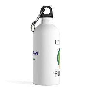 Pug Life-Stainless Steel Water Bottle