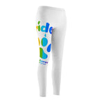 Load image into Gallery viewer, Pride-Women&#39;s Cut &amp; Sew Casual Leggings-White
