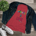 Load image into Gallery viewer, Diversity is Love-Women&#39;s Triblend Tee
