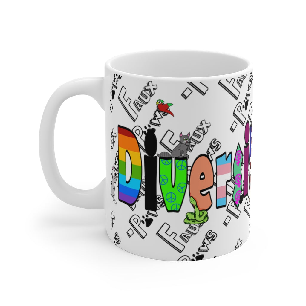 Diversity is love-11oz Ceramic Mug