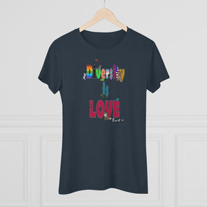 Diversity is Love-Women's Triblend Tee