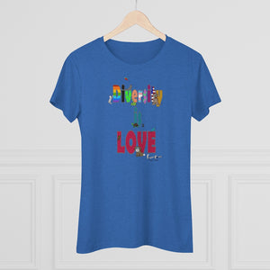 Diversity is Love-Women's Triblend Tee