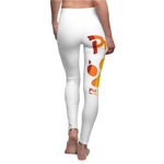 Load image into Gallery viewer, Pride-Women&#39;s Cut &amp; Sew Casual Leggings-White
