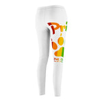 Load image into Gallery viewer, Pride-Women&#39;s Cut &amp; Sew Casual Leggings-White
