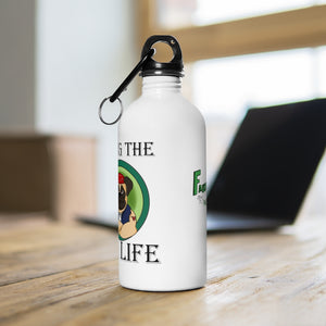 Pug Life-Stainless Steel Water Bottle