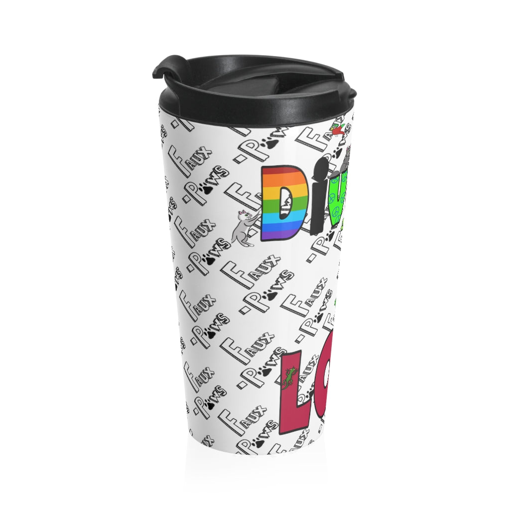 Diversity is love -Stainless Steel Travel Mug