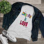 Load image into Gallery viewer, Diversity is Love-Women&#39;s Triblend Tee
